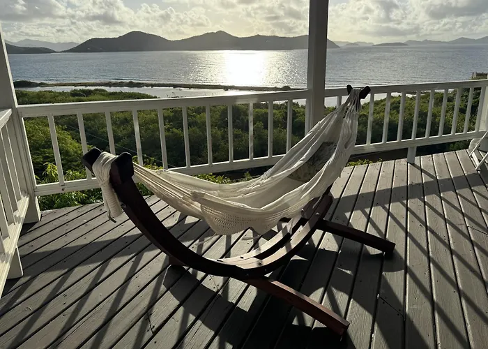 Blue Pearl Villa In St John Usvi - Breathtaking Ocean Views, Private Pool, Backup Power, Air Conditioning, Gated